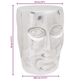 Stool Silver Aluminium 42000151