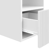 Bathroom Cabinet White 30 x 41 x 50 cm Engineered Wood 890492