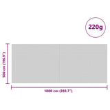 Silo Cover Green 10 x 5 m HDPE 42011535