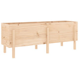 Garden Raised Bed 160x50x57 cm Solid Wood Pine 825219