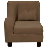 Dog Sofa with Pillow Brown 83x44x44 cm Plush 171101