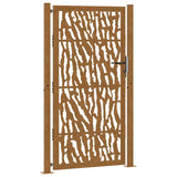 Garden Gate 100x175 cm Weathering Steel Trace Design 4100987