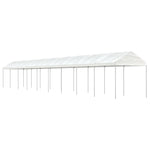 Gazebo with Roof White 20.07x2.28x2.69 m Polyethylene 3155509