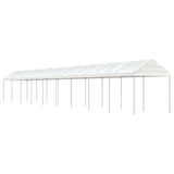 Gazebo with Roof White 20.07x2.28x2.69 m Polyethylene 3155509