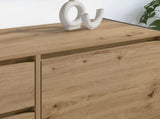 TV Cabinet Artisian Oak 100 x 36 x 49.5 cm Engineered Wood 886623