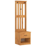 Hall Tree SANDNES 45x40x159.5 cm Solid Wood Pine 4010481