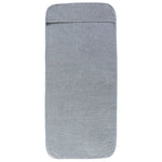 Beach Towels 6 pcs Grey 60x135 cm Fabric 400 GSM 3157053