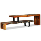 TV Stand Solid Reclaimed Wood 244582