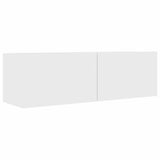 5 Piece TV Cabinet Set White Engineered Wood 3078694