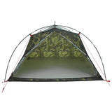 Tunnel Tent Camouflage 4-Person 185T Polyester with PU Coating 42019361