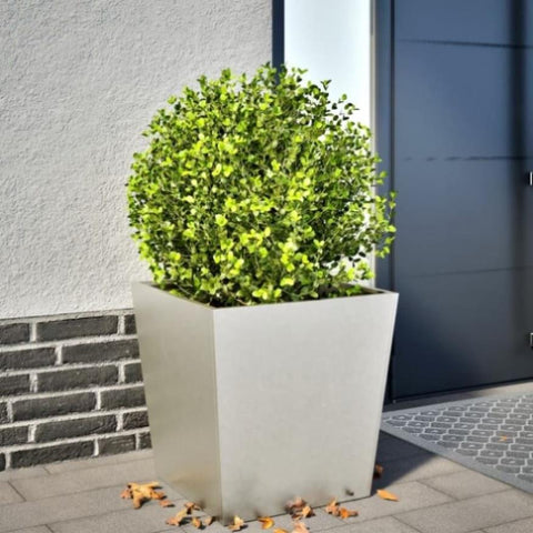 ZNTS Garden Planter 50x50x50 cm Stainless Steel 851074