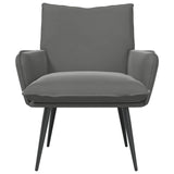 Armchair Dark Grey Velvet 42047724