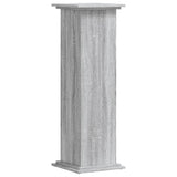 Plant Stand Grey Sonoma 33x33x100 cm Engineered Wood 852983