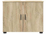 Bathroom Cabinet with Storage Sonoma Oak 61 x 35 x 64 cm 883286