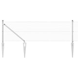 Welded Wire Fence with Spikes 50 x 0.4 m 3351981