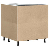 Kitchen Corner Base Cabinet Kalmar Smoked Oak Engineered Wood 853512