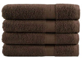Premium Shower Towels SOLUND 4pcs Brown 70x140cm 600gsm 137237