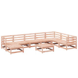 9 Piece Garden Sofa Set Solid Wood Douglas Fir 3299583