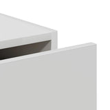 Sideboard White 69.5x34x90 cm Engineered Wood 812222