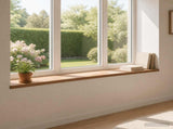 Window Sills 2 pcs Dark Brown 140 x 30 x 2 cm Solid Oak Wood 42050038