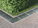 Grating Silver 60 x 40 x 2 cm Hot-Dip Galvanised Steel 42018653