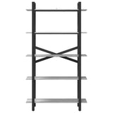 Bookshelf Grey Sonoma 100 x 33.5 x 178 cm Engineered Wood 883937