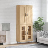 Highboard Sonoma Oak 69,5x34x180 cm Engineered Wood 3199652