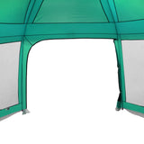 Pool Tent with Removable Fly & Mesh Walls Sea Green 512x458 cm 4100626