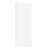 Sideboard with LED Lights White 60.5x37x100 cm 836707