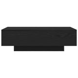 Coffee Table Black Oak 100 x 49.5 x 31 cm Engineered Wood 862573