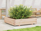 Garden Planter 80x80x26.5 cm Solid Wood Pine 847308