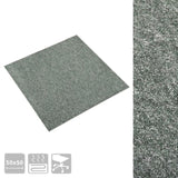 Carpet Floor Tiles 20 pcs 5 m 50x50 cm Green 147313