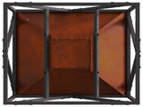 Fire Bowl Rusty 50 x 50 x 35 cm Weathering Steel 858993