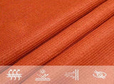 Sunshade Sail 160 g/m Trapezium Orange 4/5x4 m HDPE 311711