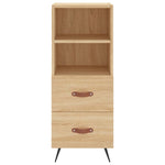 ZNTS Sideboard Sonoma Oak 34.5x34x90 cm Engineered Wood 828639