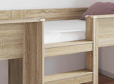 Bunk Bed for Kids Sonoma Oak 90 x 200 cm Engineered wood 3410493