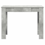 Desk Concrete Grey 100x45x75 cm Engineered Wood 860430