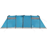 Family Tent Tunnel 10-Person Blue Waterproof 94620