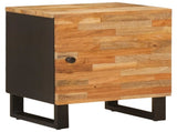 Bedside Cabinet 2 pcs Brown 40 x 33 x 46 cm Solid Mango Wood 4018293
