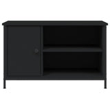 TV Cabinet Black 80x40x50 cm Engineered Wood 832768