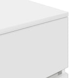 Bedside Cabinets with 3 Drawers 2 pcs White 39x35x65 cm 861338