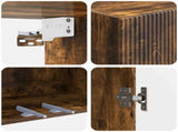 Wall-Mounted Cabinet Smoked Oak 66 x 34.5 x 90 cm 898400