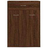Shoe Cabinet Brown Oak 60x35x84 cm Engineered Wood 815419