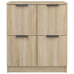 ZNTS Sideboard Sonoma Oak 60x30x70 cm Engineered Wood 811100