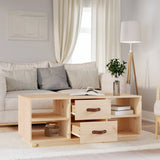 Coffee Table 100x50x41 cm Solid Wood Pine 818270