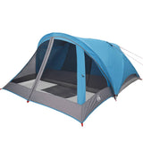 Camping Tent Cabin 4-Person Blue Waterproof 94714