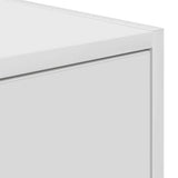 TV Cabinets 2 pcs White 60x31x25.5 cm Engineered Wood 861491