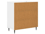 Drawer Cabinet High Gloss White 66 x 34.5 x 92 cm 894379