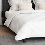 Duvet with Pillow 3 pcs White Microfibre 3377393