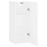 Wall Mounted Cabinet White 34.5x34x90 cm 828868